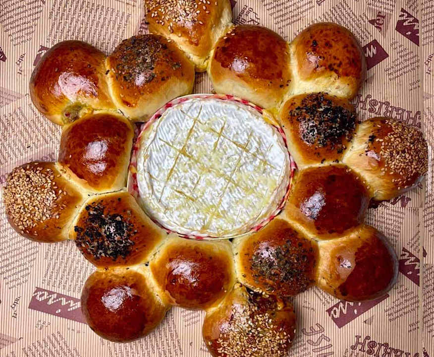 Brioche salée coeur camembert