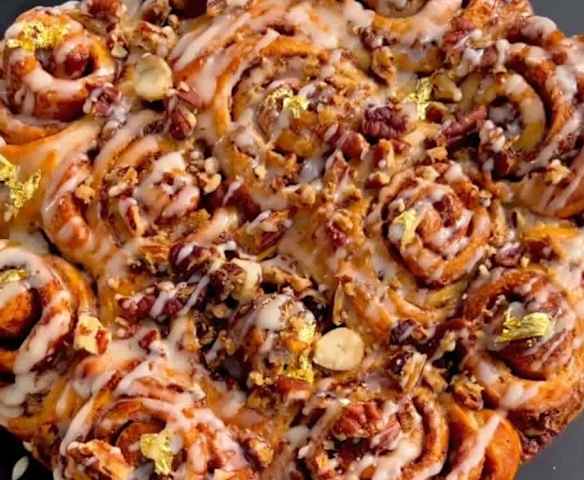 Cinnamon Rolls roulés à la cannelle