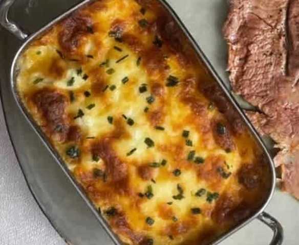 Gratin de chou-fleur et brocolis
