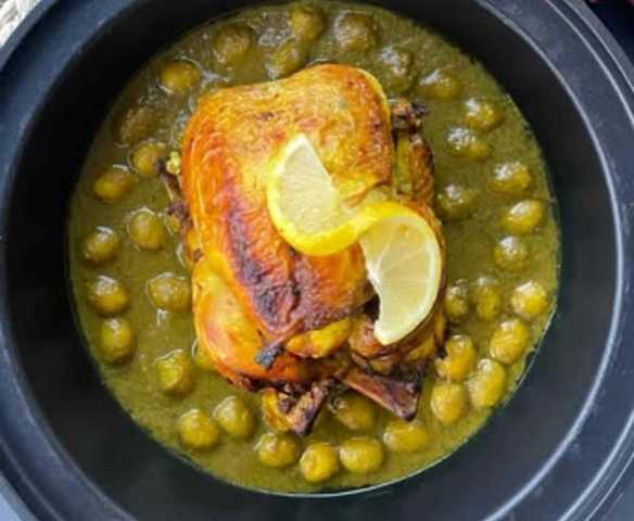 Poulet aux olives