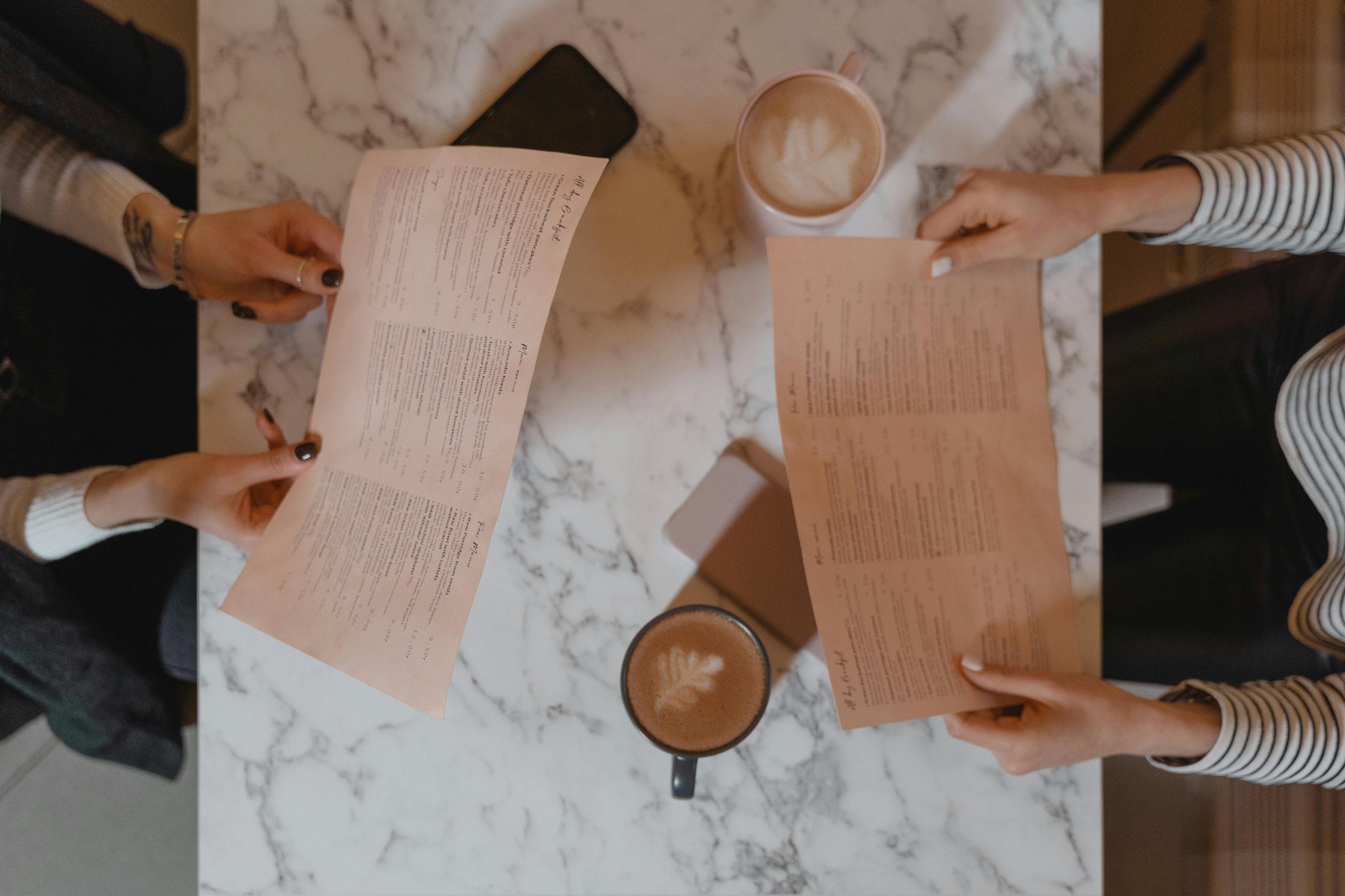 menus