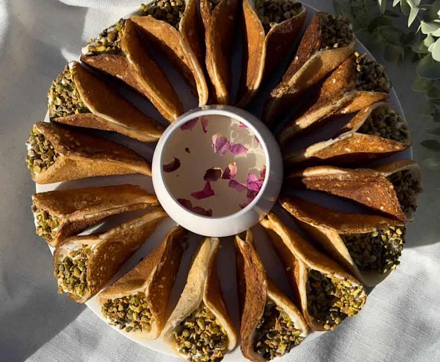 Atayef (crêpes libanaises)