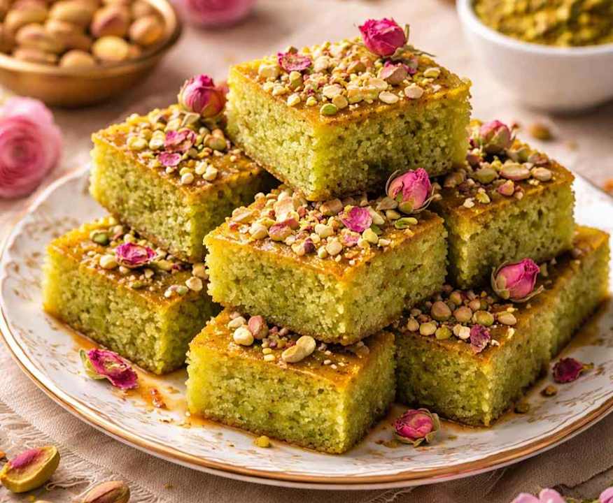 Basboussa Pistache