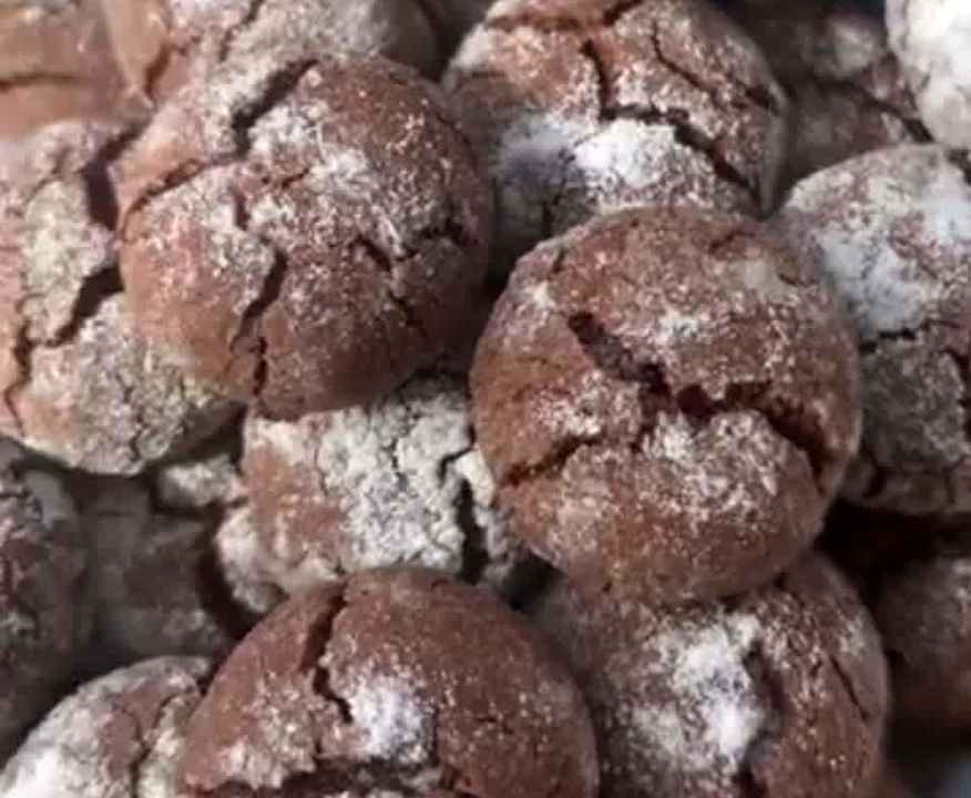 Craquelés au chocolat