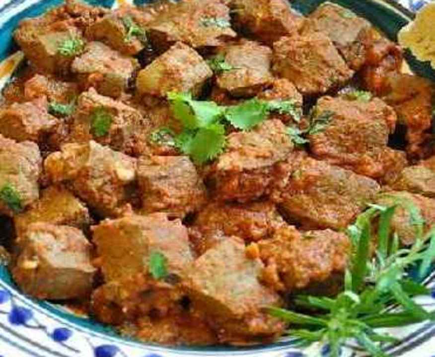 Foie de veau Kebda Mchermla