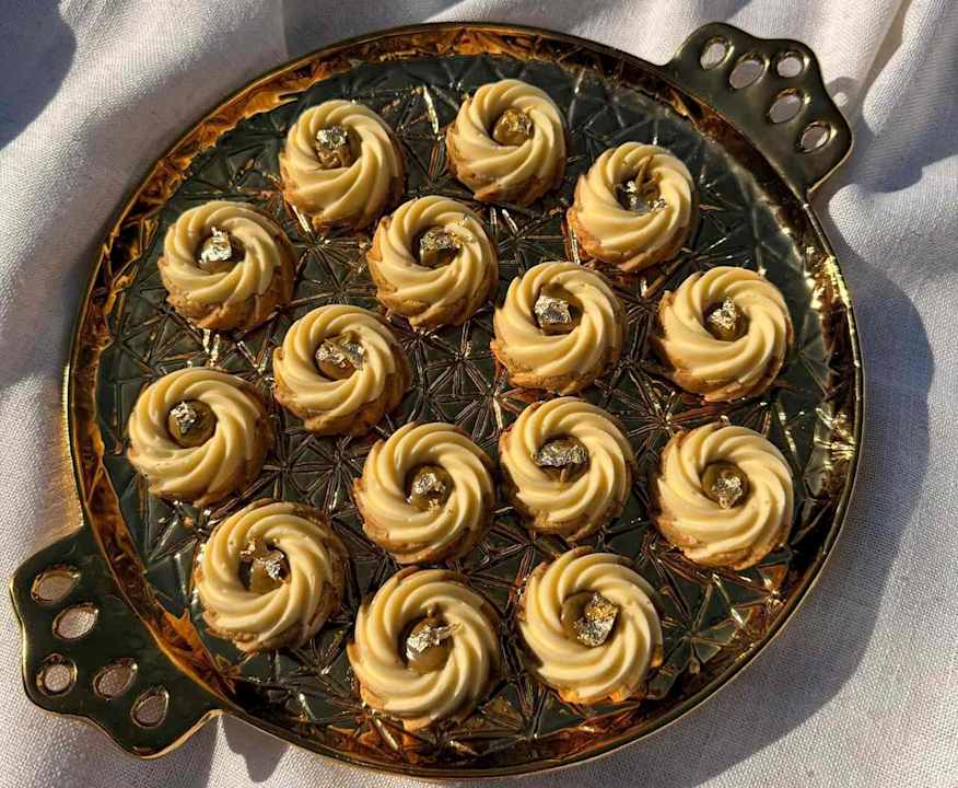 Gâteau sans cuisson chocolat blanc et pistache
