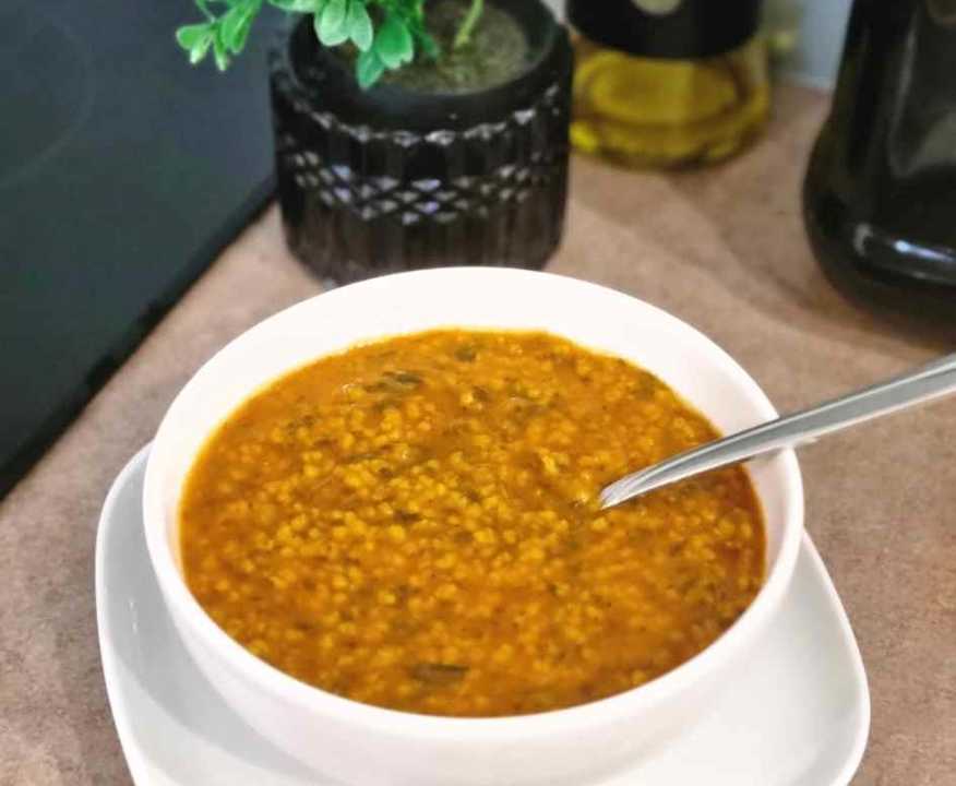 Soupe d'orge rouge